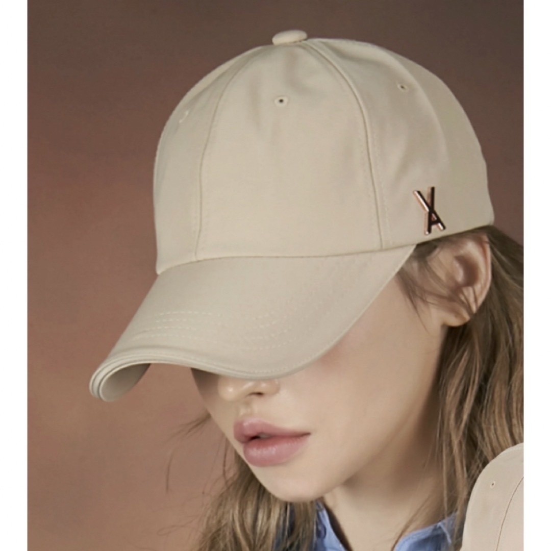 バザール キャップ VARZAR Rose gold 韓国　KPOP レディースの帽子(キャップ)の商品写真