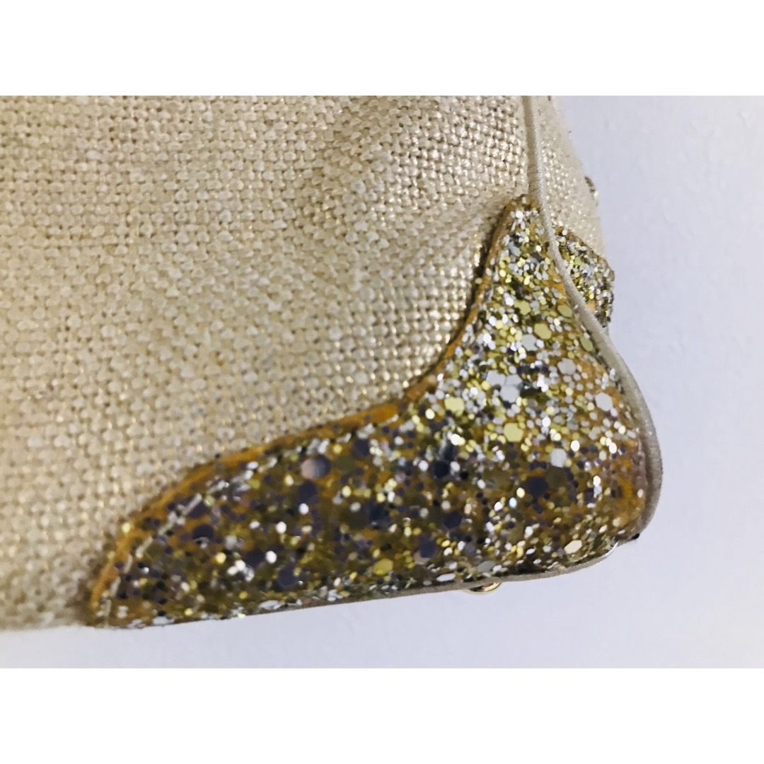GINZA Kanematsu(ギンザカネマツ)の最終お値下げ❣️「銀座カネマツ」のゴールド・ハンドバック レディースのバッグ(ハンドバッグ)の商品写真