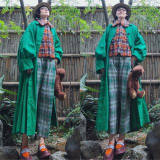 Vivienne Westwood - ワールズエンド ストライプタンガリー サロペット