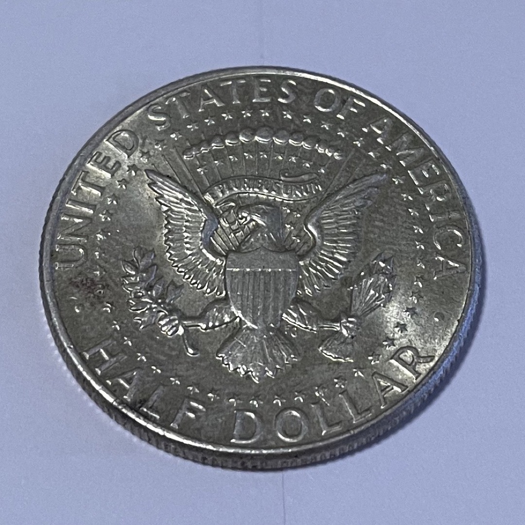アメリカ 50セント銀貨（ケネディ ハーフダラー）1964年 エンタメ/ホビーの美術品/アンティーク(貨幣)の商品写真