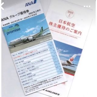 エーエヌエー(ゼンニッポンクウユ)(ANA(全日本空輸))のANAグループ優待券＆JAL株主優待割引券　各1冊 (ショッピング)