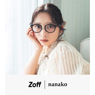 ゾフ(Zoff)のZoffブルーライトカットメガネ男女兼用ななこコラボ(サングラス/メガネ)