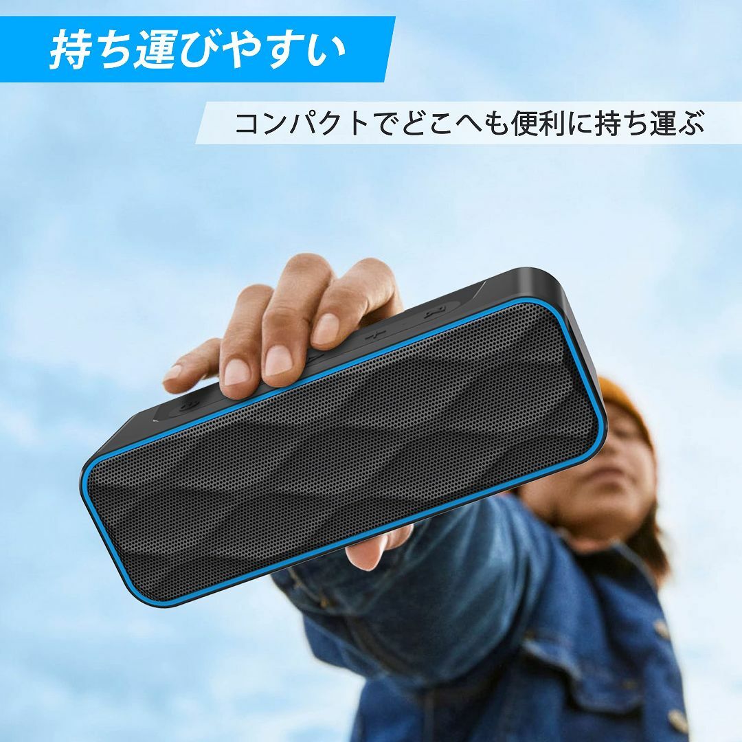 Bluetooth スピーカー ブルートゥーススピーカー IPX7防水 お風呂 の