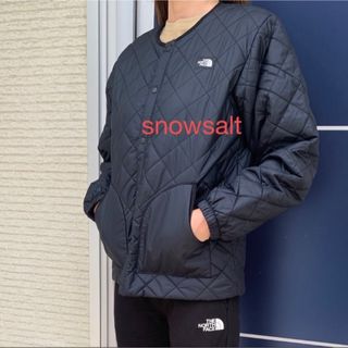 ザノースフェイス(THE NORTH FACE)のノースフェイス キルティング ナイロン ブラック(ナイロンジャケット)