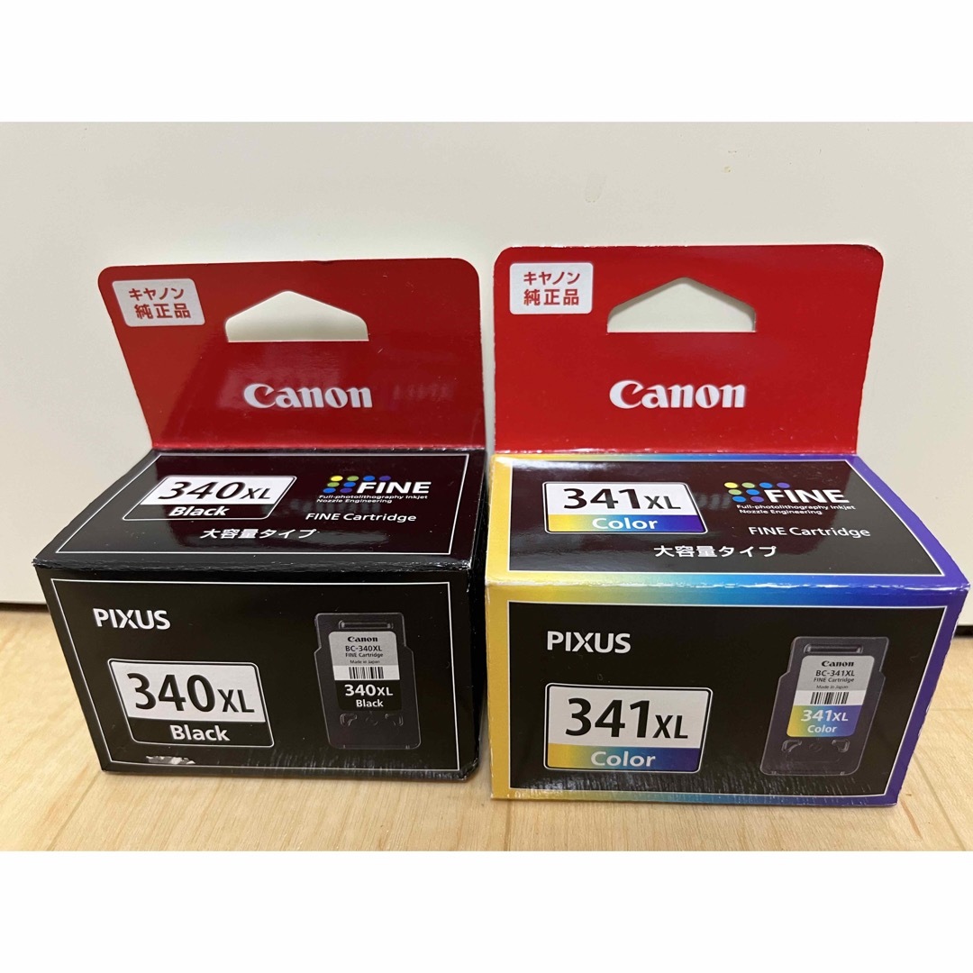 キャノン Canon 純正インク BC-340XL BC-341XL 4箱セット