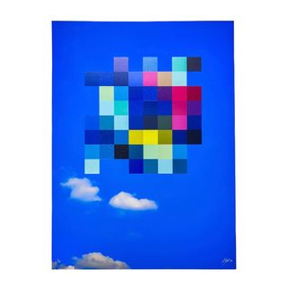 MAKERS SPACE Pixel-57 Sky Pixelated 山口真人(版画)