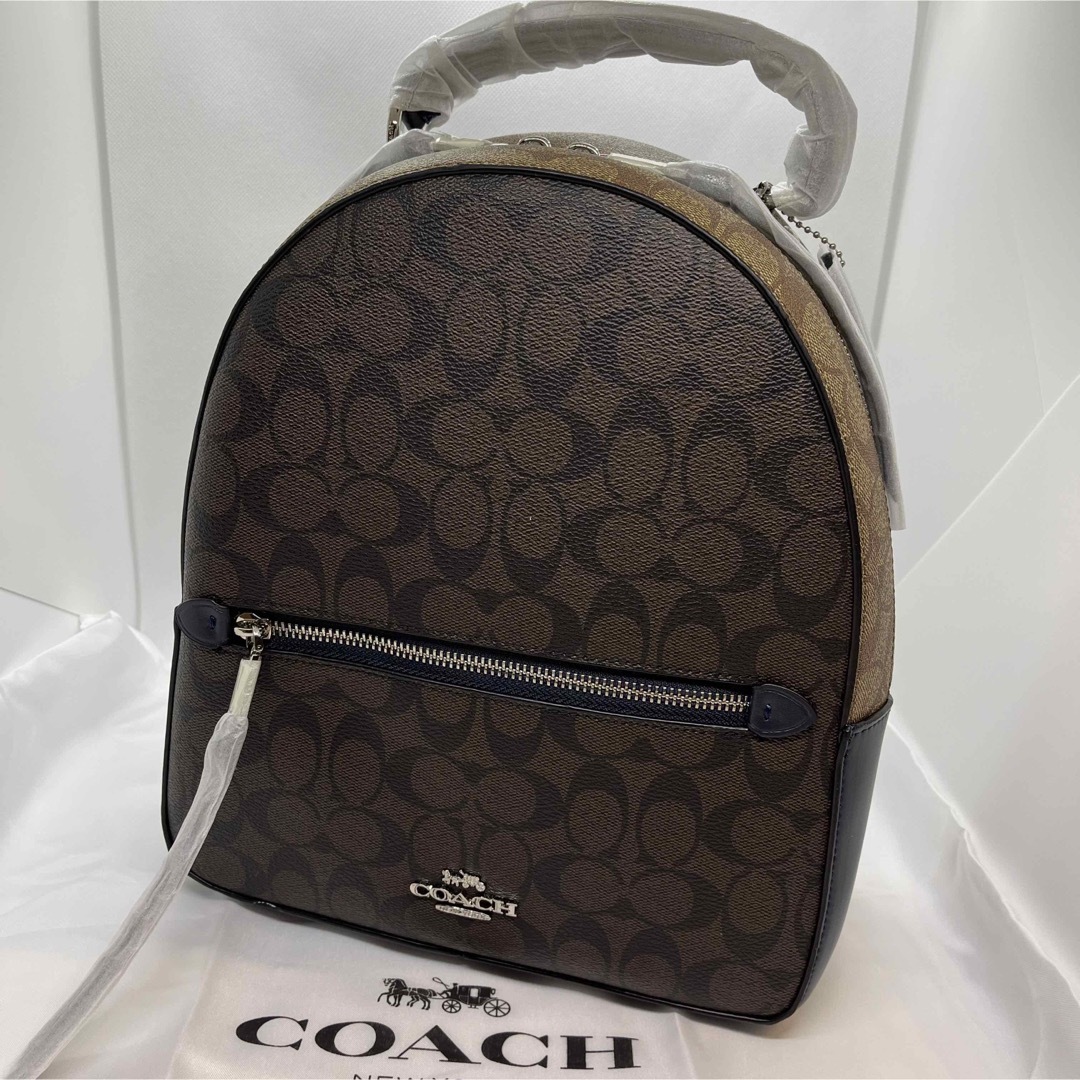 COACH - [新品未使用]COACH コーチ リュック ブラウン ネイビーの通販