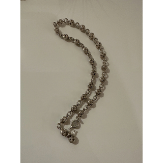 クロムハーツ(Chrome Hearts)のクロムハーツ クロスボールネックレス (約55cm)(ネックレス)