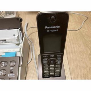 パナソニック(Panasonic)の電話機　KX-PD503T KX-FKD506-T 親機　子機(オフィス用品一般)