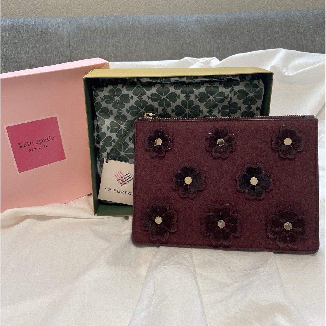 【新品】katespade オンパーパス　フリル　クロスボディ