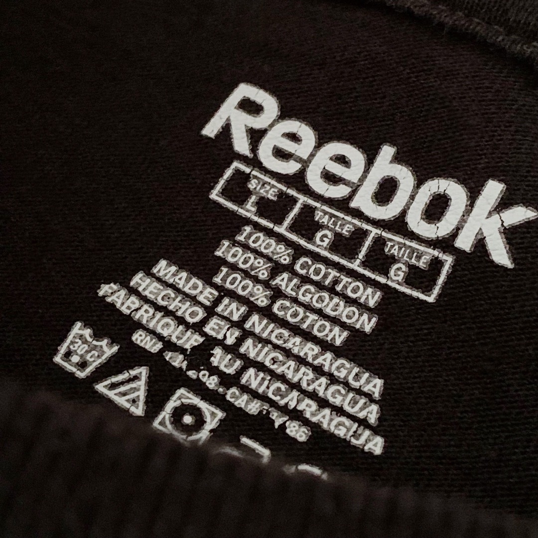 古着 “Reebok” NFL Long Sleeve Shirt   黒