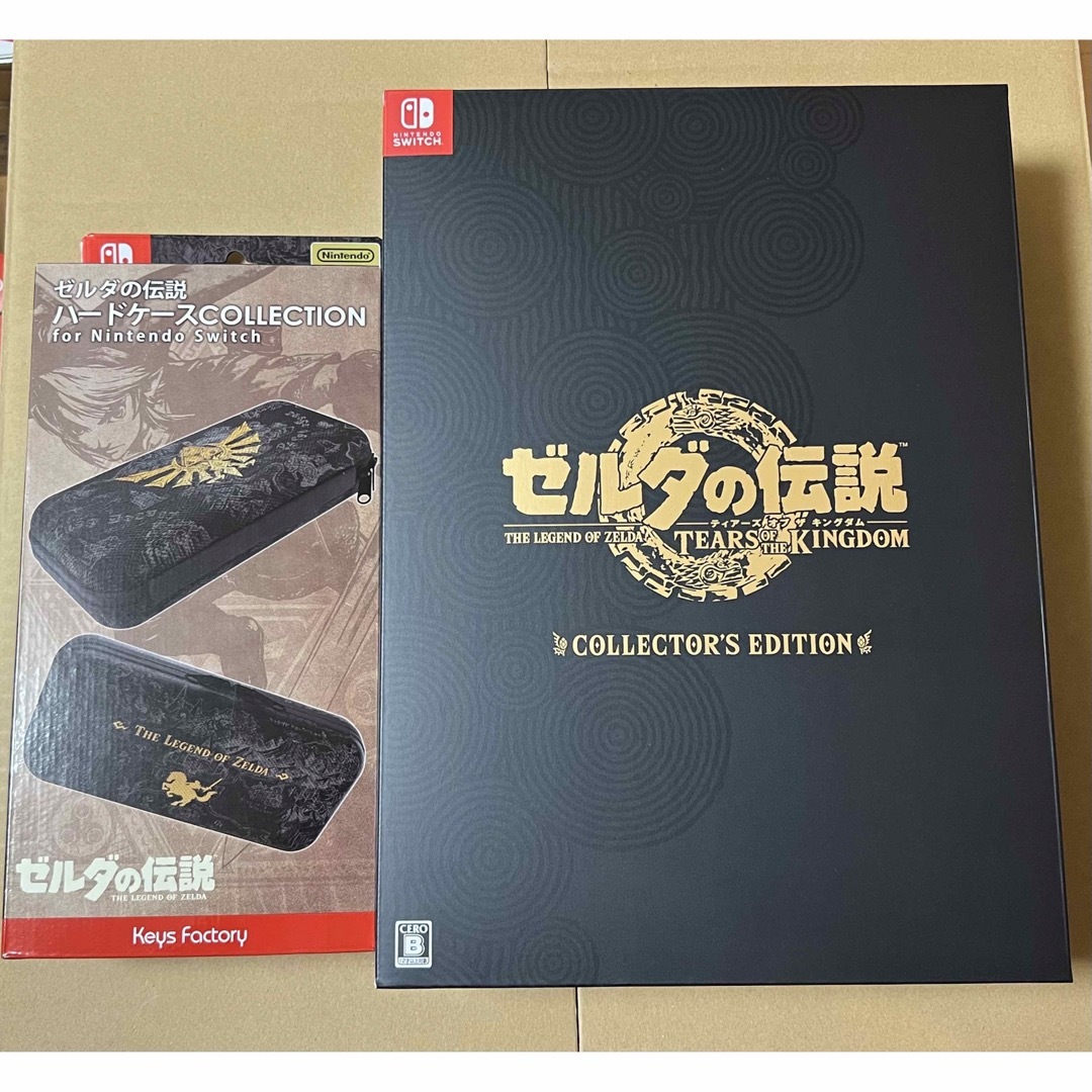 任天堂(ニンテンドウ)のゼルダの伝説　ティアーズオブキングダムコレクターズエディション エンタメ/ホビーのゲームソフト/ゲーム機本体(家庭用ゲームソフト)の商品写真