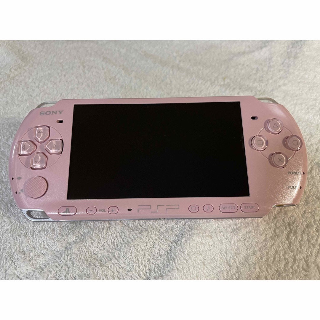 美品 PSP 3000 本体 ブロッサムピンク 動作良好品 すぐに遊べるセット-