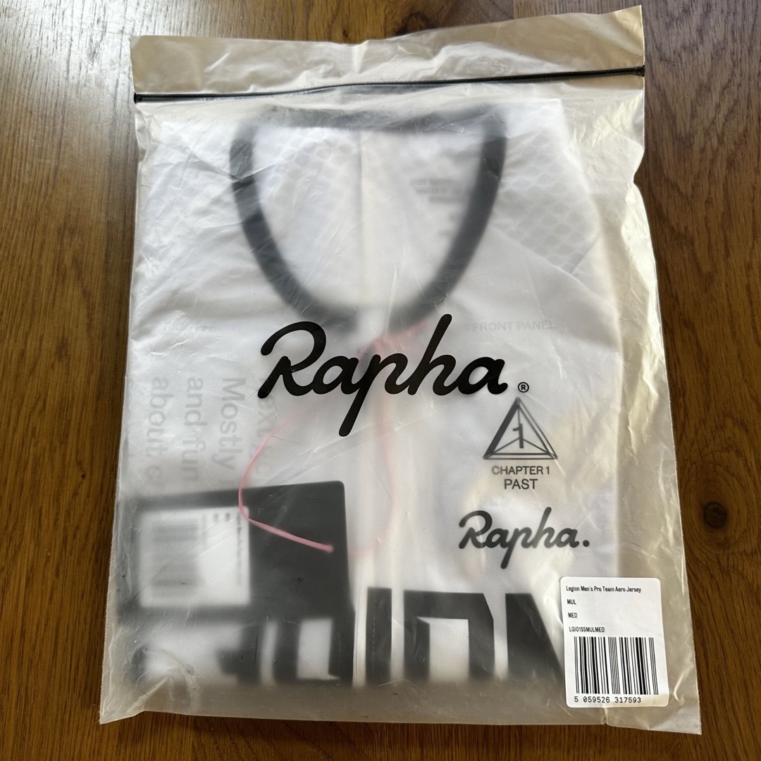 新品 rapha ラファ リージョン プロチーム エアロ サイクルジャージＭ