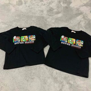 バンダイ(BANDAI)のスーパーマリオ　長袖Tシャツ　120㎝　130㎝(Tシャツ/カットソー)