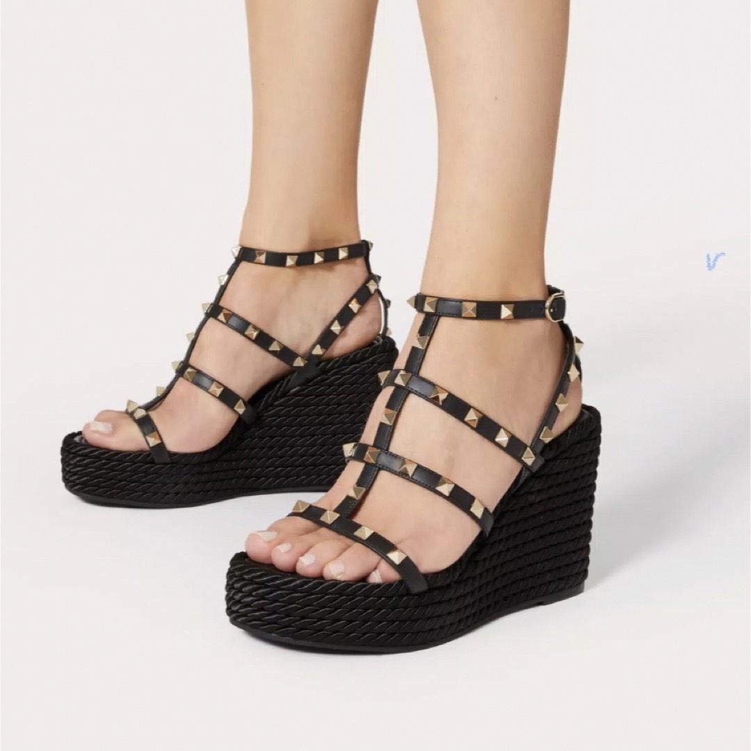 VALENTINO ヴァレンティノ ロックスタッズサンダル 36-