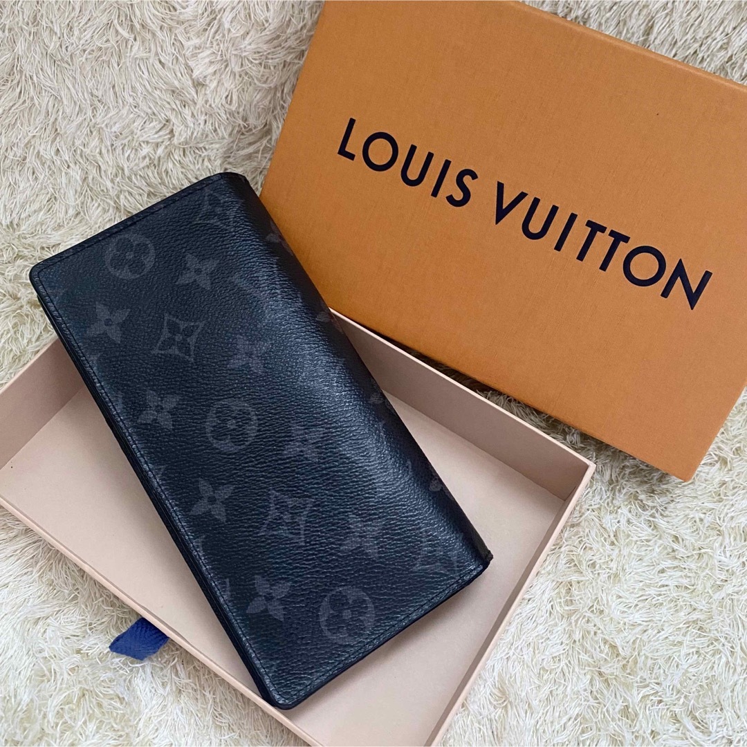 美品✨ LOUIS VUITTON ポルトフォイユ モノグラム エクリプス 財布-