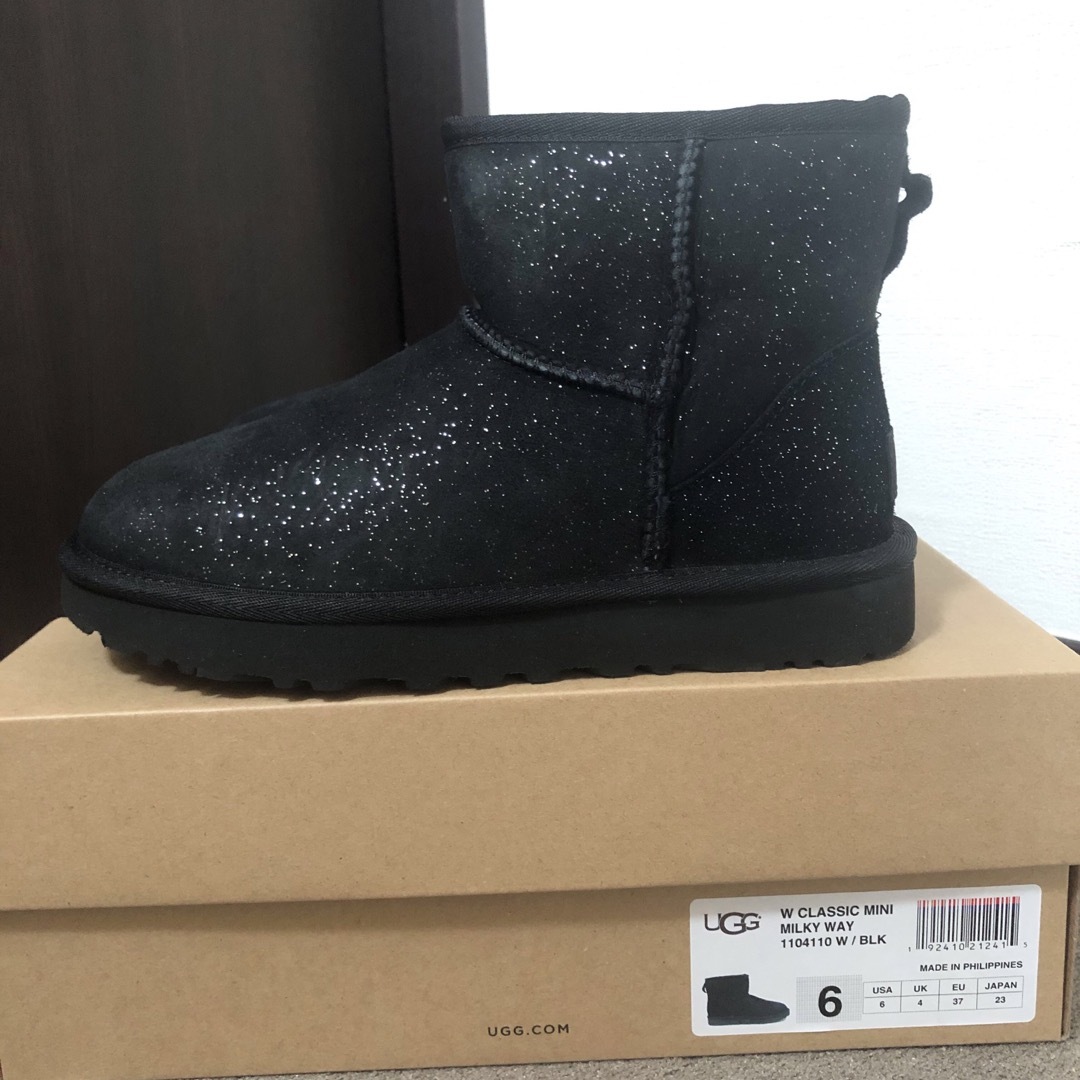 靴/シューズ希少完売UGG W CLASSIC MINI MILKY WAYラメ クラシック