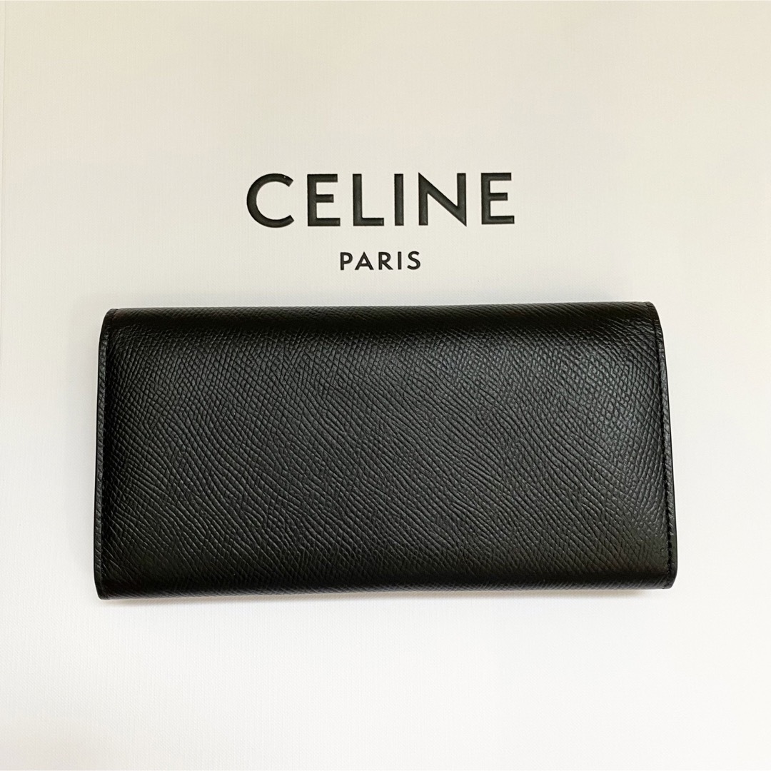 極上美品✨CELINE セリーヌ ラージフラップウォレット 財布 - 財布