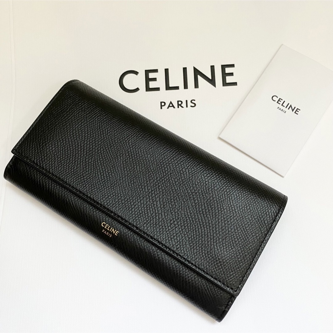 極上美品✨CELINE セリーヌ ラージフラップウォレット 財布