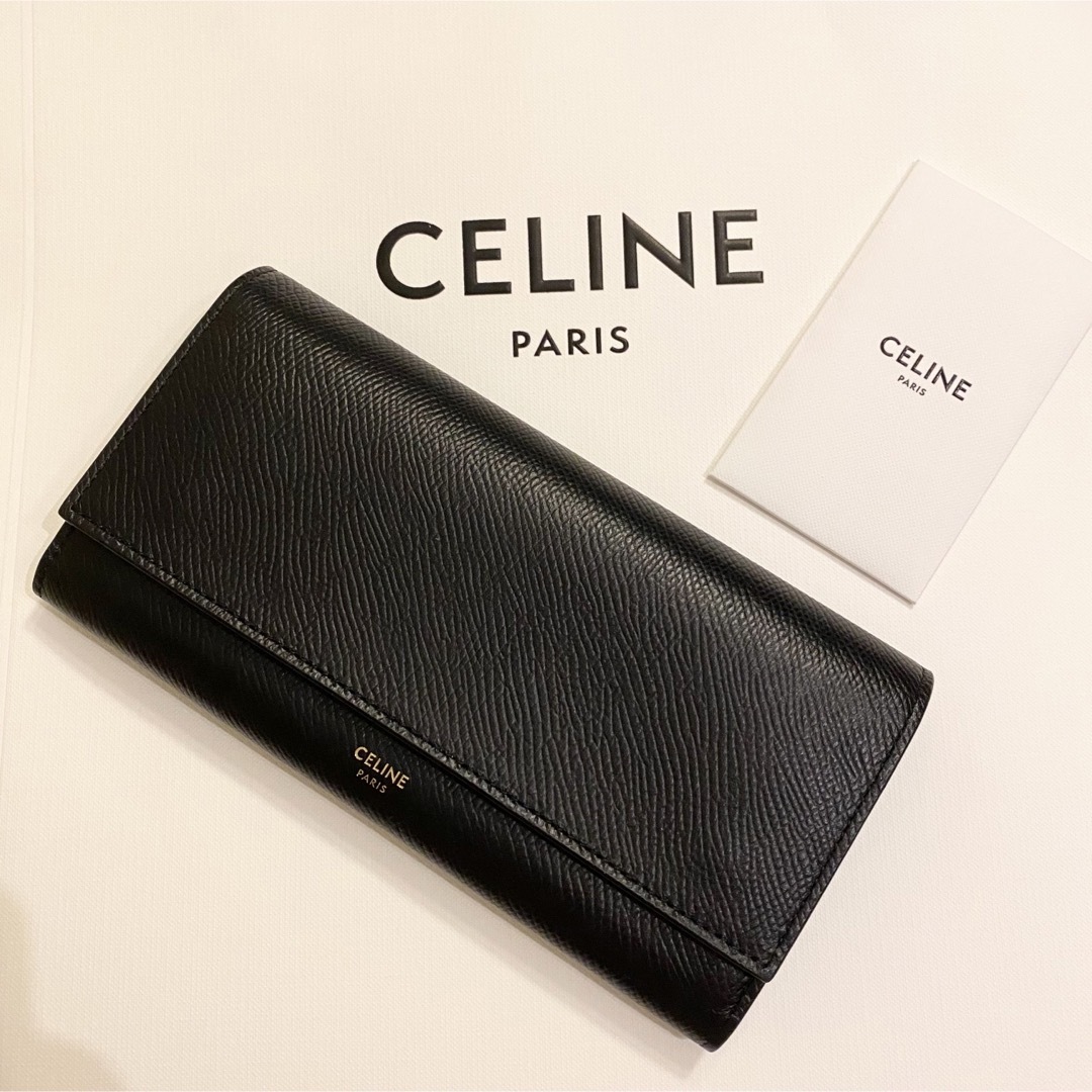 極上美品✨CELINE セリーヌ ラージフラップウォレット 財布