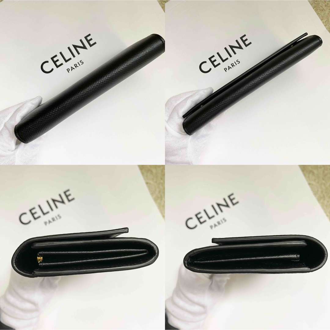 極上美品✨CELINE セリーヌ ラージフラップウォレット 財布