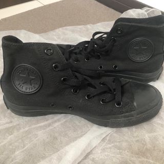 オールスター(ALL STAR（CONVERSE）)のコンバース オールスター ハイカット オールブラック モノクローム 定番 黒(スニーカー)