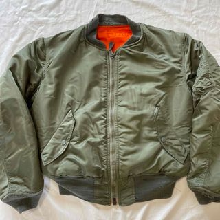 アルファインダストリーズ(ALPHA INDUSTRIES)の70s ビンテージ ma1 b15 フライトジャケット アルファ ミリタリー(フライトジャケット)