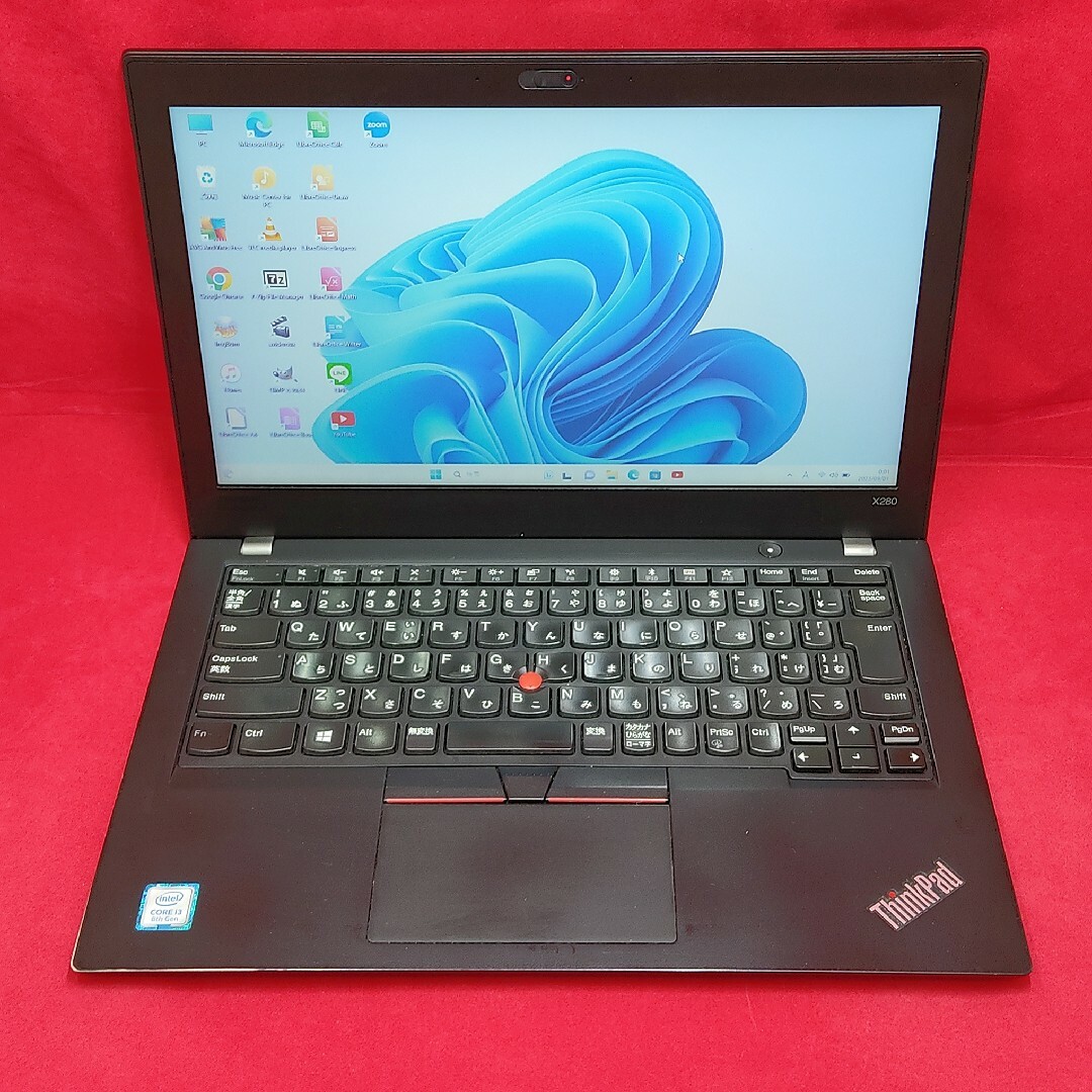 Lenovo ThinkPad X280　4GB　128GB　第8世代