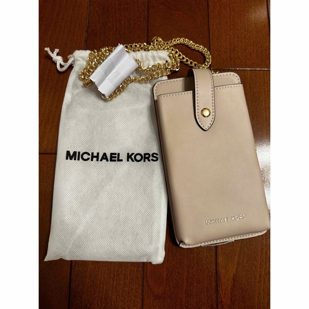 Michael Kors(マイケルコース)のマイケルコース　携帯ケース　パスケース スマホ/家電/カメラのスマホアクセサリー(iPhoneケース)の商品写真
