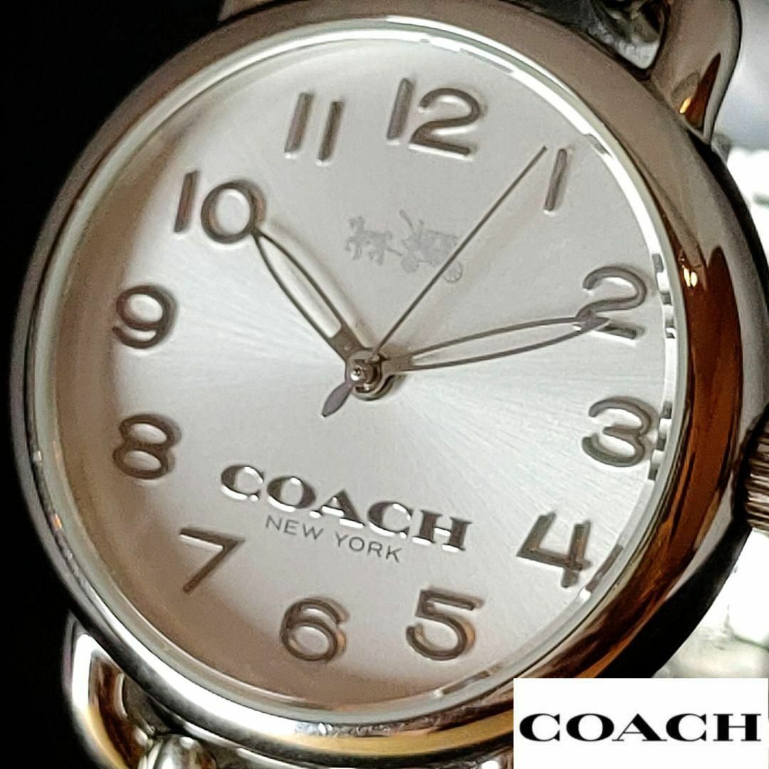 COACH】コーチ/レディース腕時計/かわいい/シルバー/-