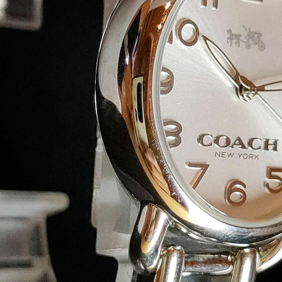 COACH】コーチ/レディース腕時計/かわいい/シルバー/-