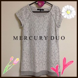 マーキュリーデュオ(MERCURYDUO)の新品♡マーキュリーデュオレースワンピ(ミニワンピース)