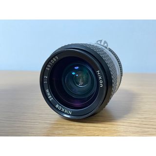 ニコン(Nikon)のNikon Ai-S NIKKOR 28mm F2と説明書(レンズ(単焦点))