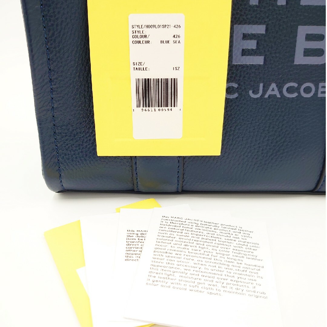 MARC JACOBS(マークジェイコブス)の【新品】MARC JACOBS マーク ジェイコブス トートバッグ ブルー レディースのバッグ(トートバッグ)の商品写真