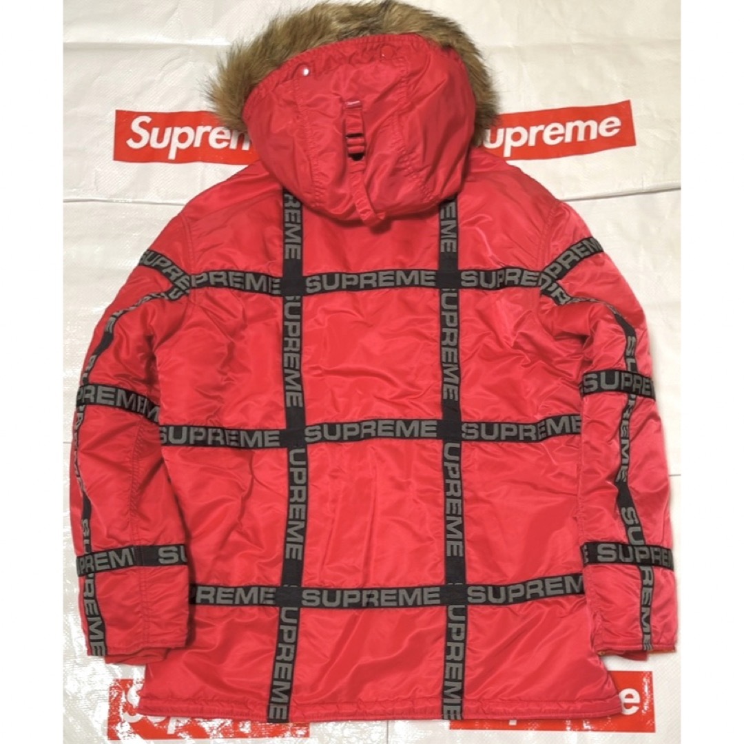 Supreme シュプリーム Logo Tape N-3B Parka