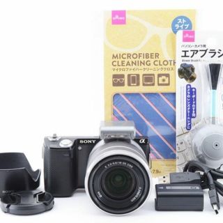 H109】SONY NEX−5N ミラーレス一眼 カメラ 標準レンズ-