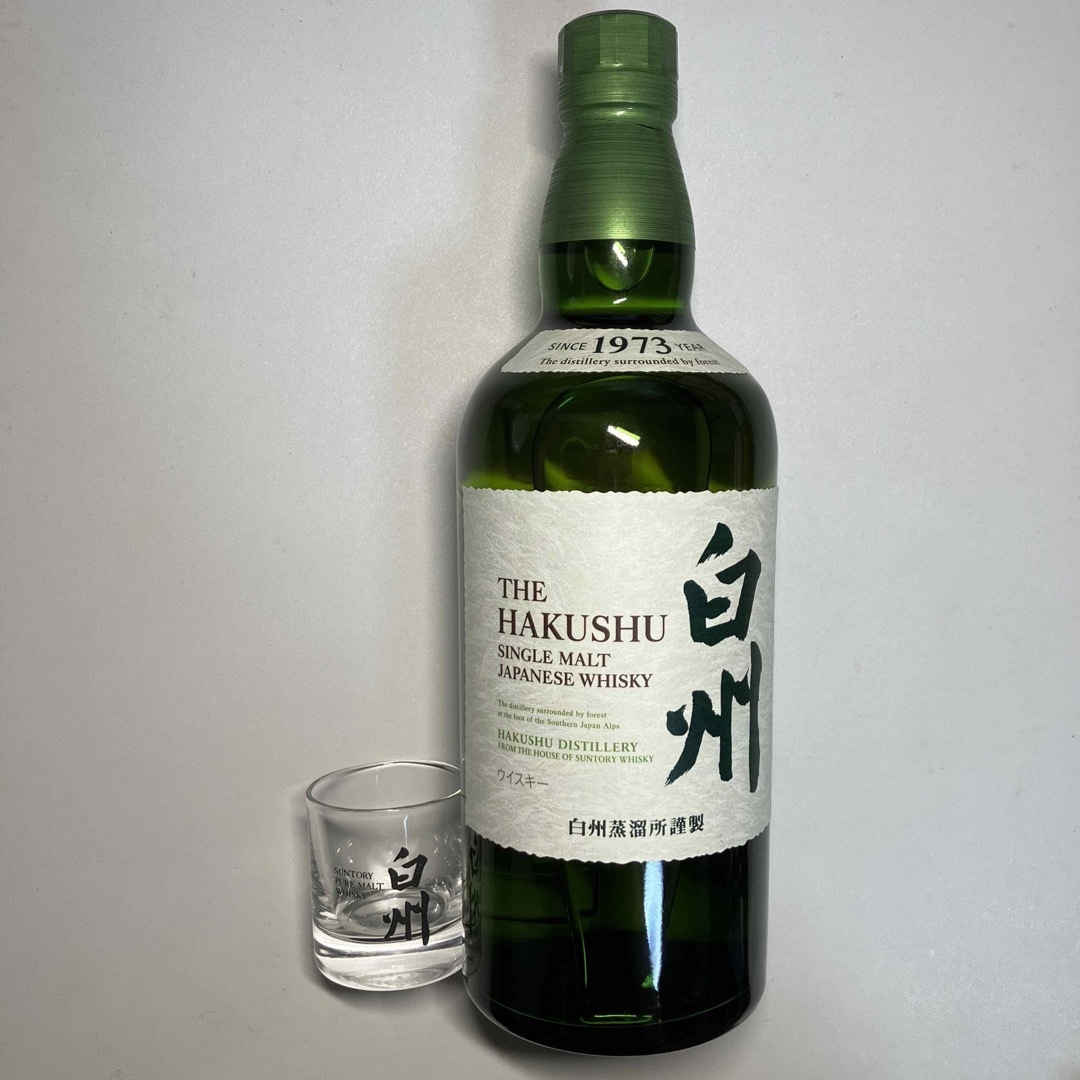 サントリー - 白州 サントリー シングルモルトウイスキー 700ml 1973年