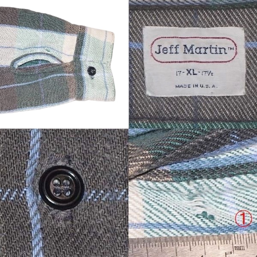 Santa Monica(サンタモニカ)の▪️80’s【JeffMARTIN】VINTAGE SHIRT メンズのトップス(シャツ)の商品写真