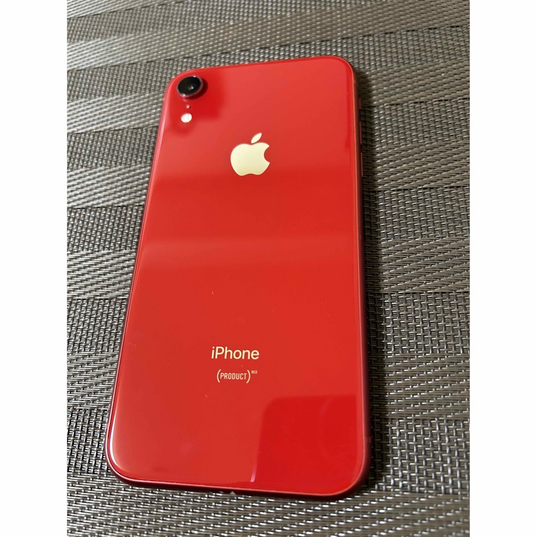 【注目の美品！】iPhone XR レッド 64 GB Softbank