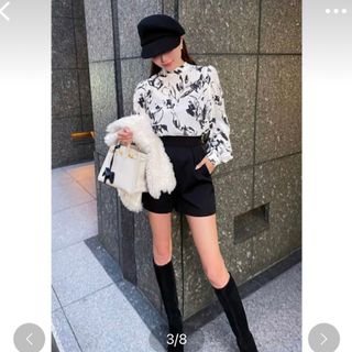 eimy istoire - シェリエ sheller サイドZIPショートパンツの通販|ラクマ