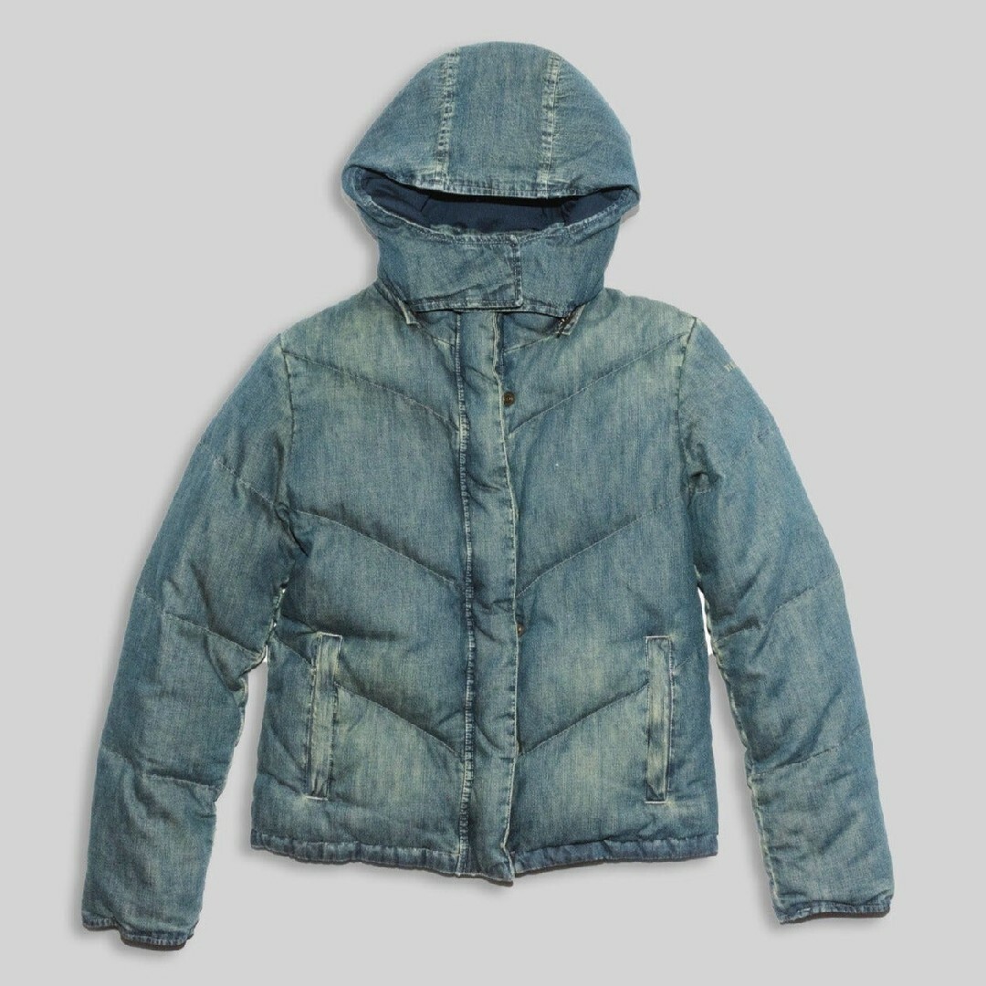 DKNY denim down jacket