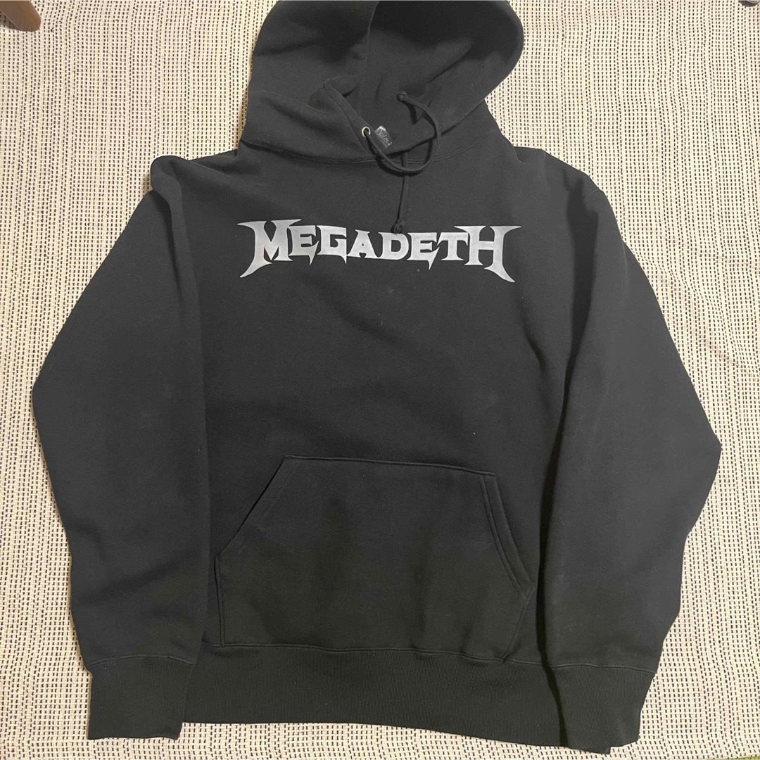 megadeth パーカー ブラック L