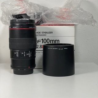 Canon - 美品 Canon EF100mm F2.8L macro IS USM