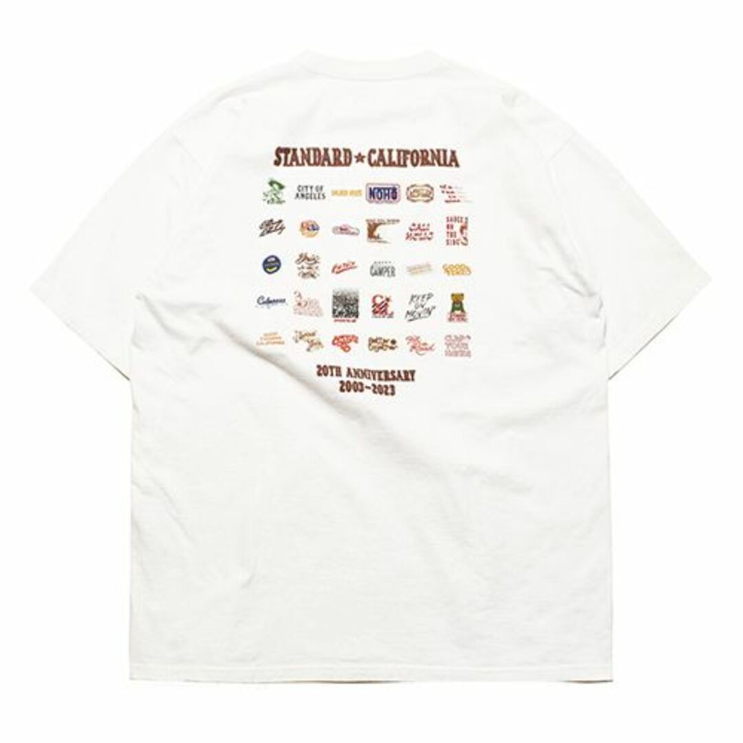 キムタク着 スタンダードカリフォルニア SD 20th Logo Tシャツ