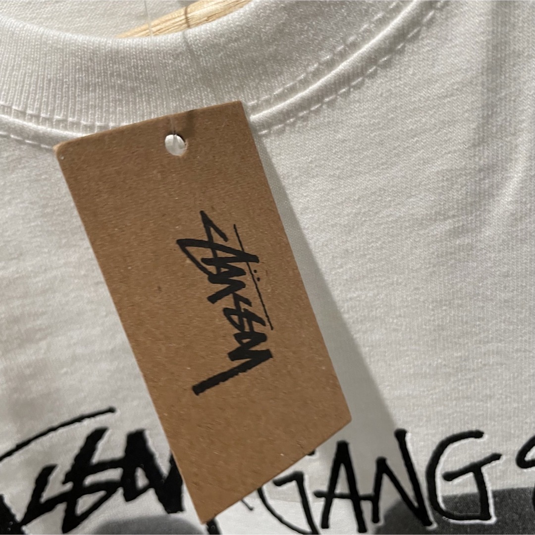 Stussy Gang starr Take it personal White