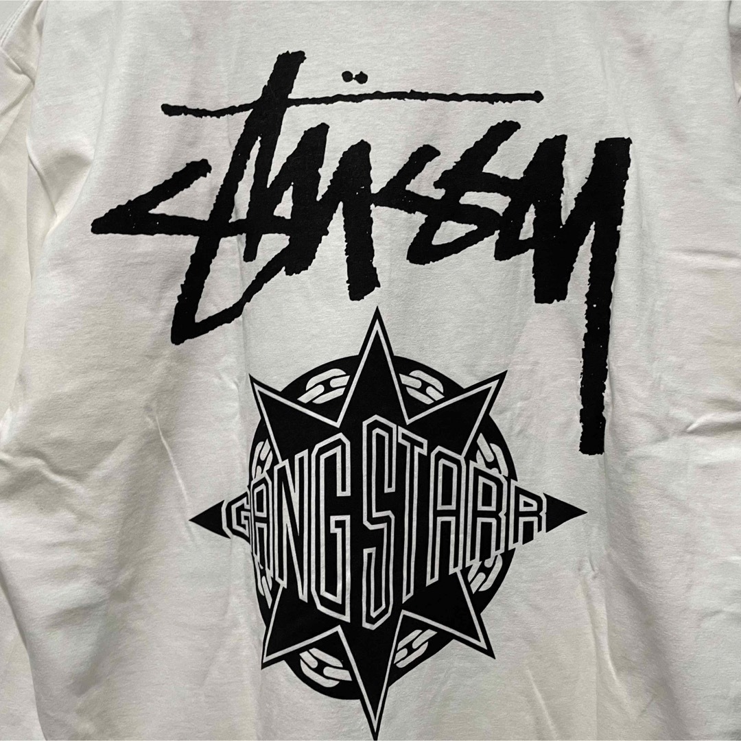 Stussy Gang starr Take it personal White