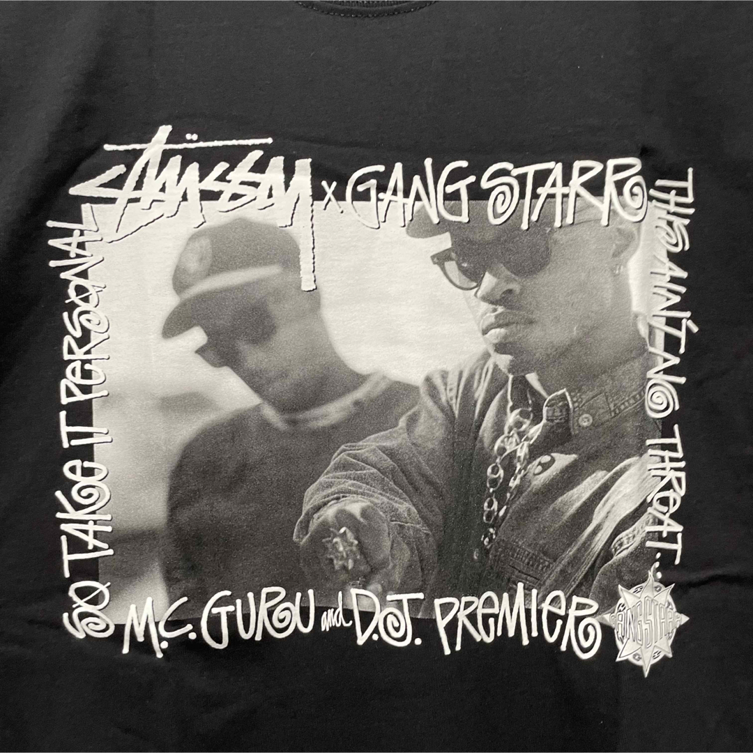Stussy Gang starr Take it personal Black