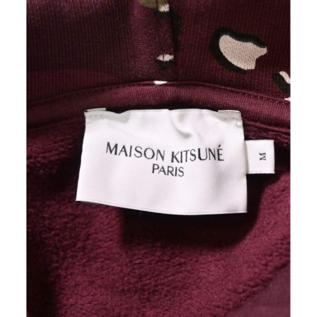 MAISON KITSUNE パーカー M エンジxカーキ等(総柄) 【古着】【中古】