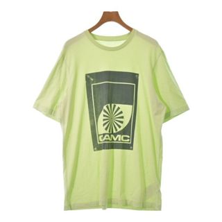 オーエーエムシー(OAMC)のOAMC オーエーエムシー Tシャツ・カットソー XL 黄緑 【古着】【中古】(Tシャツ/カットソー(半袖/袖なし))